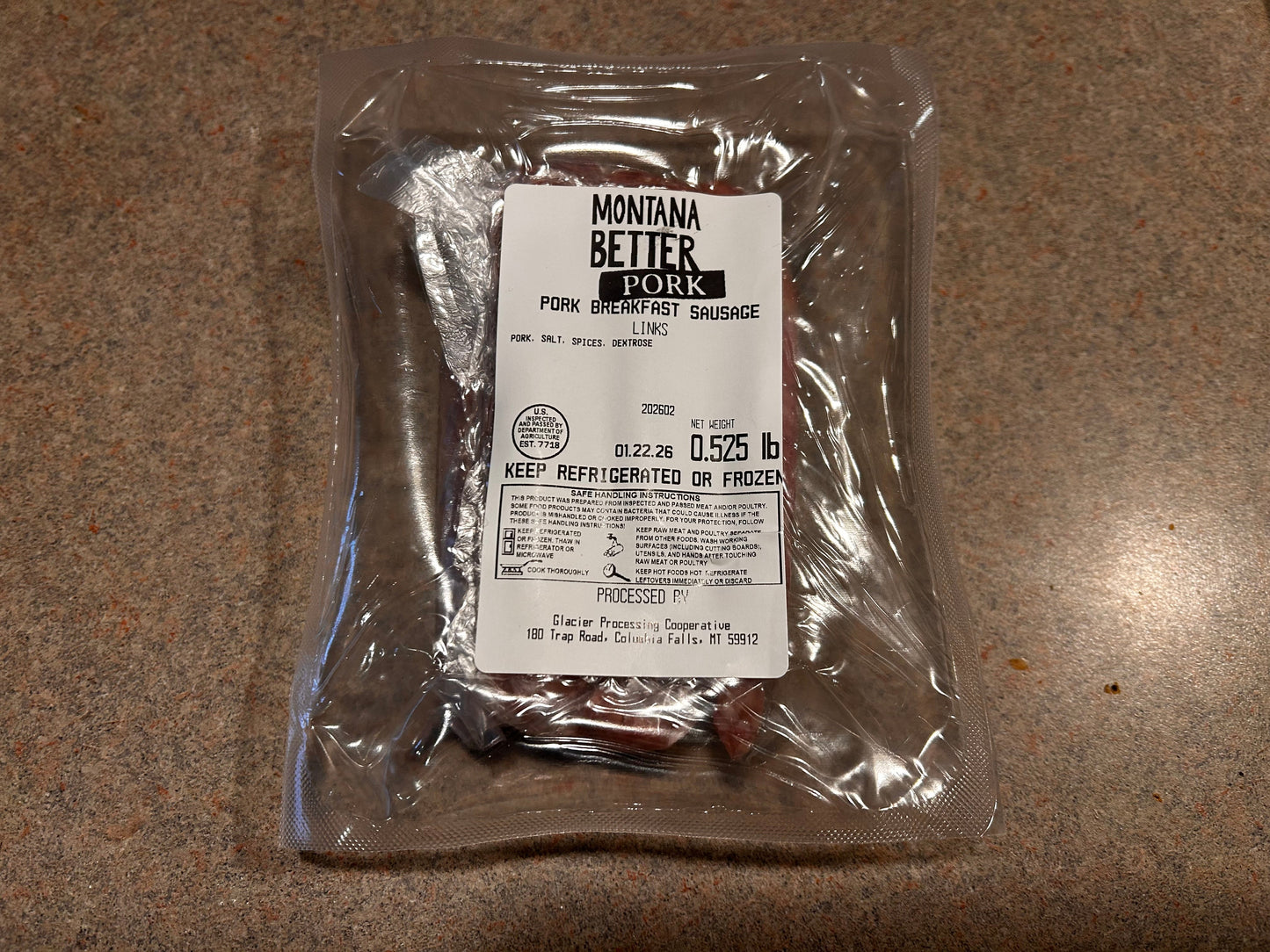 Pastured Pork Breakfast Sausage Links