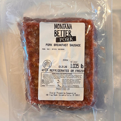 Pastured Pork Breakfast Sausage, Ground
